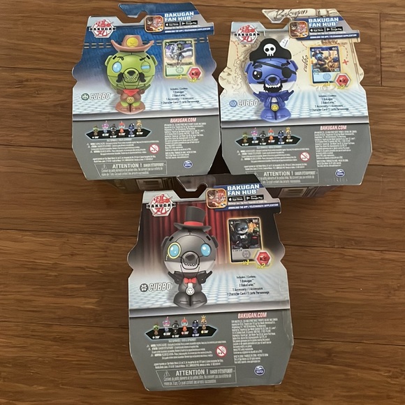 Bakugan Cubbo Figures - Picture 2 of 2